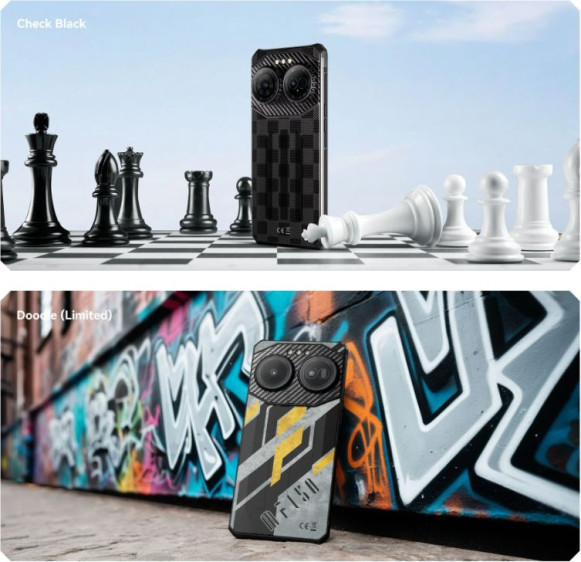 Смартфон Oukitel IIIF150 Air3 12/512Gb Doodle Limited