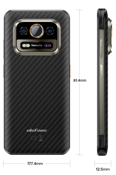 Смартфон Ulefone Armor 25T 6/256Gb Frost Black