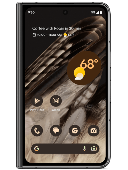 Смартфон Google Pixel Fold 12/512Gb Obsidian