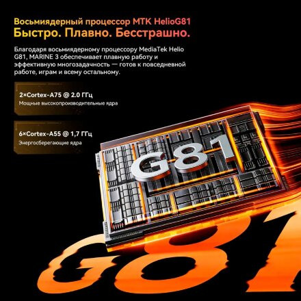 Смартфон Blackview Oscal MARINE 3 8/256Gb Phantom Black